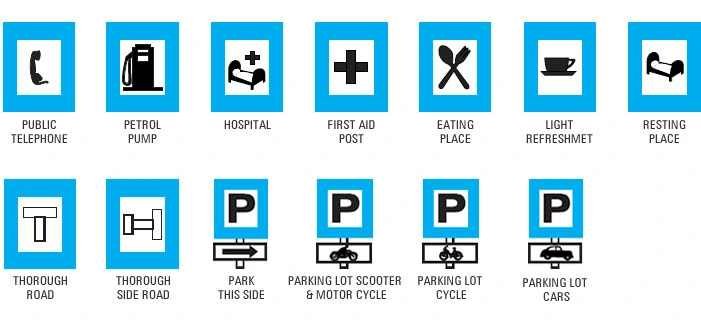Informatory Traffic Signs