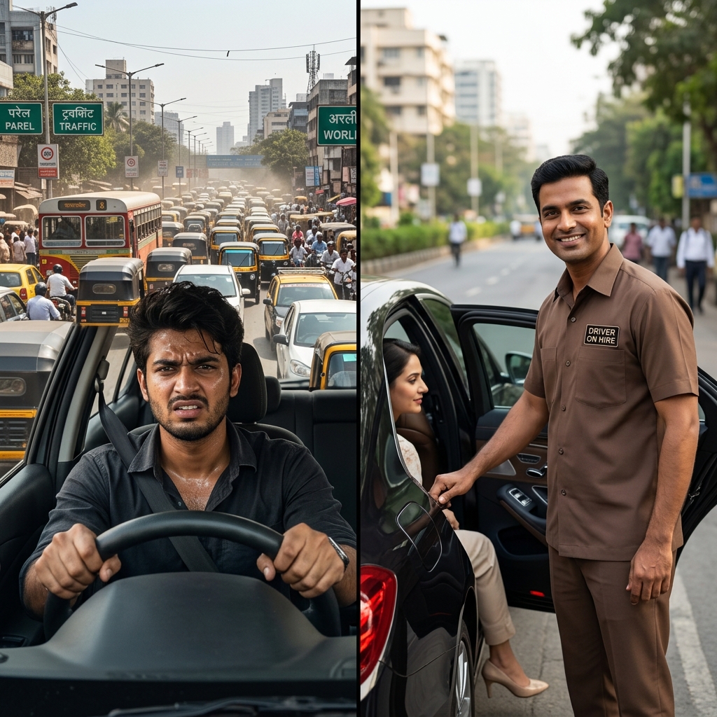 Driver on Hire vs Others Uniform Comparison