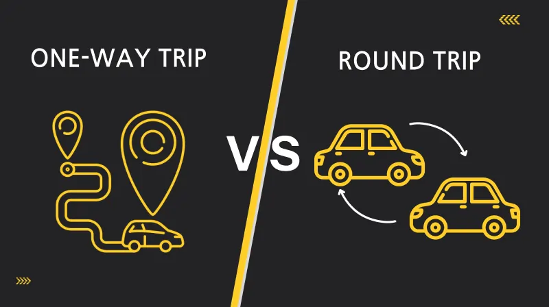 One-Way Trip vs Round Trip Comparison