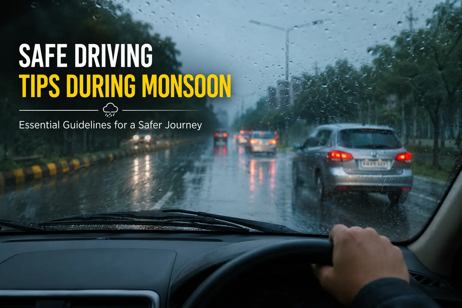 Safe Driving Tips During Monsoon